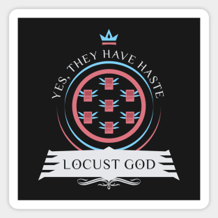 The Locust God EDH - Magic the Gathering Magnet